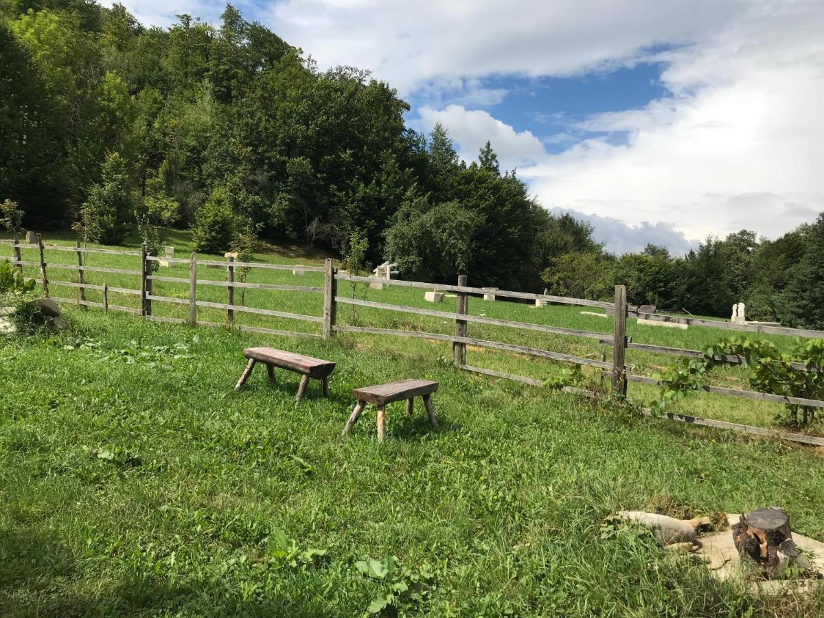 Casutele Doftanei Appartement Teşila Buitenkant foto