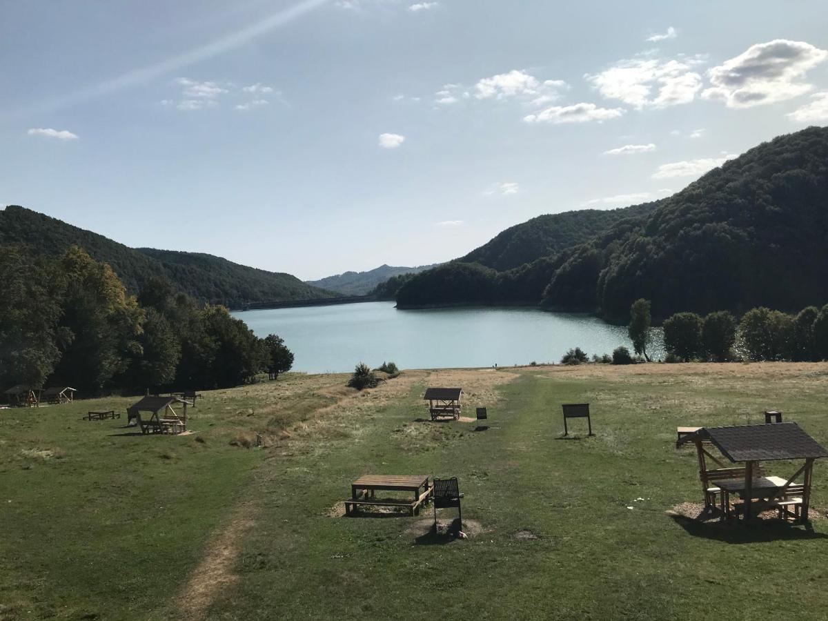 Casutele Doftanei Appartement Teşila Buitenkant foto