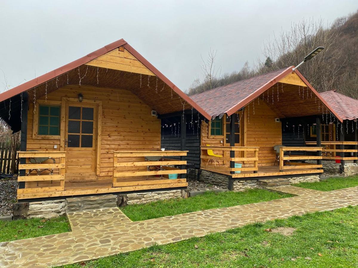 Casutele Doftanei Appartement Teşila Buitenkant foto