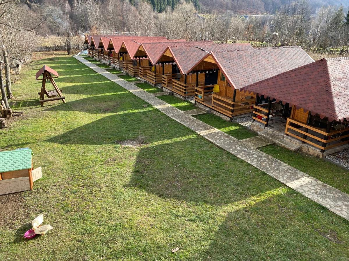 Casutele Doftanei Appartement Teşila Buitenkant foto